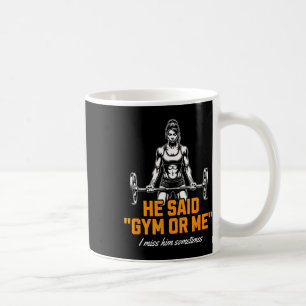 Funny Woman Weightlift Bodybuilding Sprichwort Gra Kaffeetasse