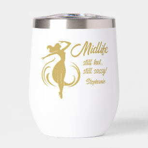 Funny Woman's Gold Midlife immer noch heiß 50. Geb