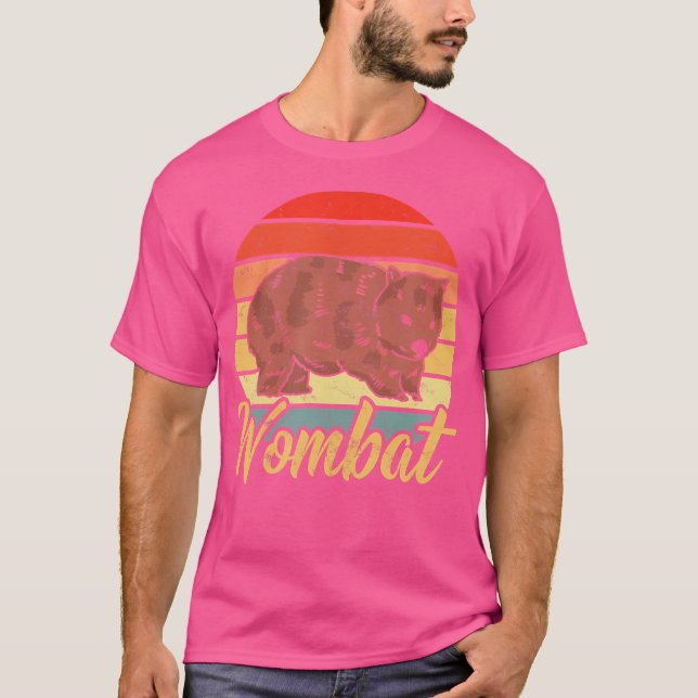 Funny Wombat T-Shirt (Vorderseite)