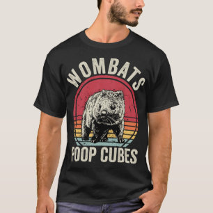 Funny Wombats Kacke Kubes T-Shirt