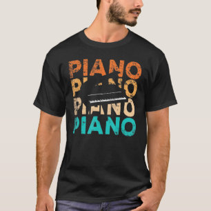 Funny Womens Piano 61 Schlüssel zum Erfolg Spielen T-Shirt
