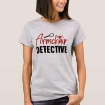 Funny Women's True Crime Sessel Detektiv