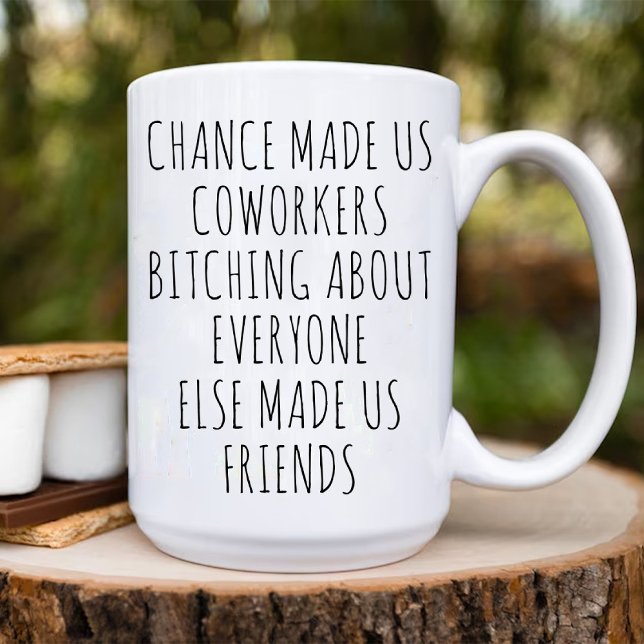 Funny Work bestie / Office Coworker Best Friends Kaffeetasse (Funny Work bestie / Office Coworker Best Friend Coffee Mug)