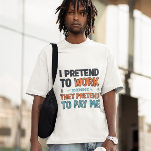 Funny Work Giftful Pay Joke - Büro Humor T-Shirt