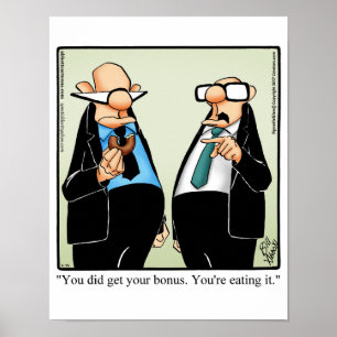 Funny Work Spaß Bonus Poster