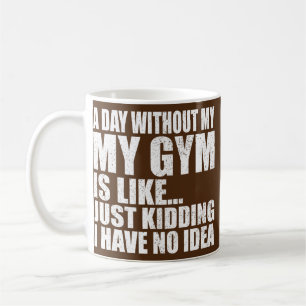 Funny Workout Gym Männer Gewichtsabnahme Kaffeetasse