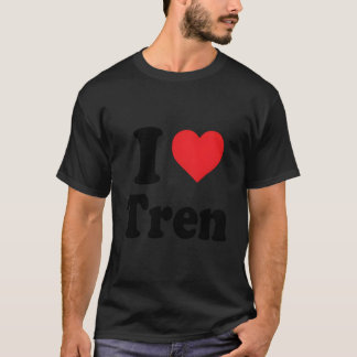 Funny Workout Zitat I Liebe Tren Designcool Bodybu T-Shirt