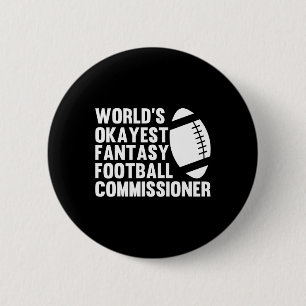 Funny World's schrillster Fantasy Football Commiss Button