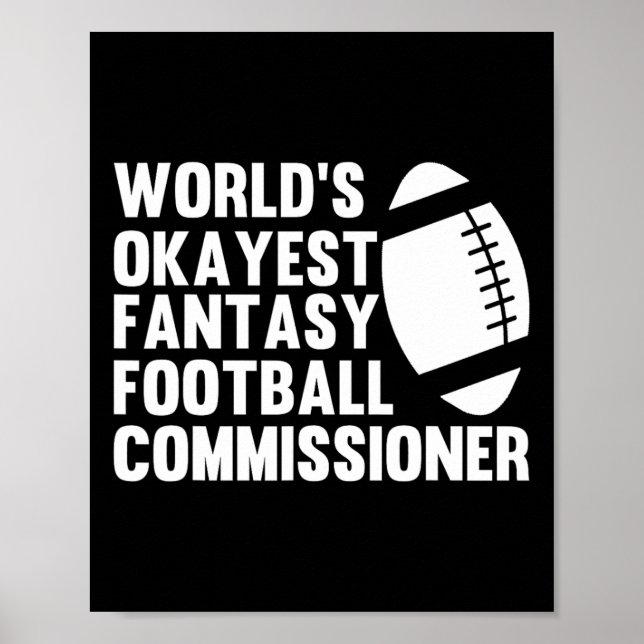 Funny World's schrillster Fantasy Football Commiss Poster (Vorne)