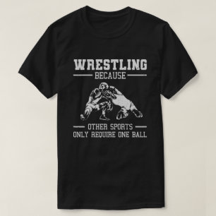 Funny Wrestling Design Wrestle Athletes T-Shirt