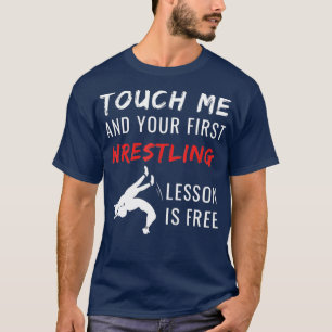 Funny Wrestling TShirt Wrestling Coach Sport T