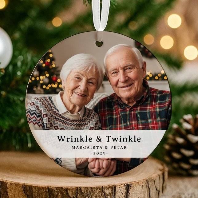 Funny Wrinkle & Twinkle Grandübergeordneten Foto K Keramik Ornament (Von Creator hochgeladen)
