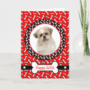 Funny wünscht dir eine glückliche Silvesterkarte f Feiertagskarte