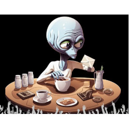 Funny wünscht, du wärest hier postkarte