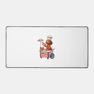 Funny Würstchen Dackel Dog Sausage Hotdog Sandwich Schreibtischunterlage