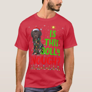 Funny Xmas Baum ist dieser Jolly genug Cane Corso T-Shirt