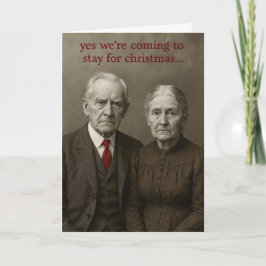 Funny Xmas card Karte