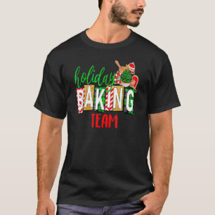 Funny Xmas Holiday Baking Team Weihnachtskostüm T-Shirt