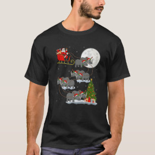 Funny Xmas Licht Tree Ristorante da Valentino T-Shirt