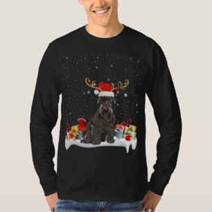 Funny Xmas Lighting Rentier Weihnachtsmannmütze Sc T-Shirt