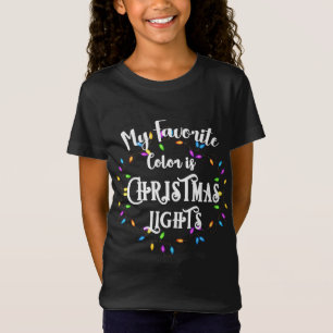 Funny Xmas Meine Lieblingsfarbe ist Weihnachtsbele T-Shirt