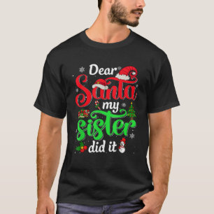 Funny Xmas Niedliche Familie Weihnachten Liebe Wei T-Shirt