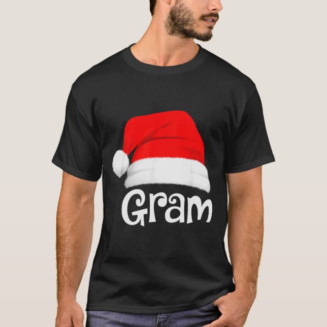 Funny Xmas Pajama Group Matching Gram Christmas Ha T-Shirt (Vorderseite)