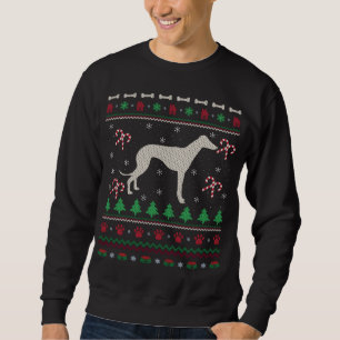 Funny Xmas Ugly Italian Greyhound Dog Weihnachten Sweatshirt