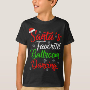 Funny Xmas Weihnachts Lieblings-Ballsaal-Tanz Chri T-Shirt