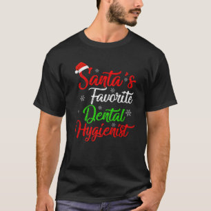 Funny Xmas Weihnachts Lieblings-Zahnarzt Chris T-Shirt