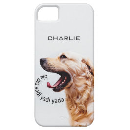 Funny Yapping Hund individuelle Monogramm Telefong iPhone 11 Hülle