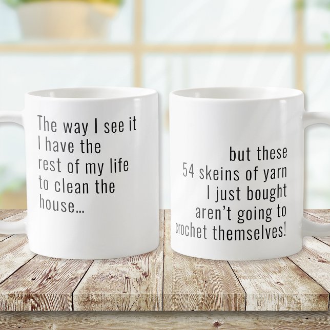 Funny Yarn Crochet Kaffeetasse (Von Creator hochgeladen)