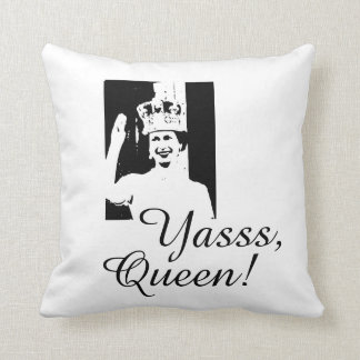 Funny Yasss Queen Royal Royals Royals Kissen
