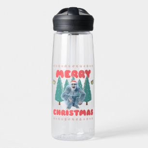 Funny Yeti - Frohe Weihnachten Trinkflasche
