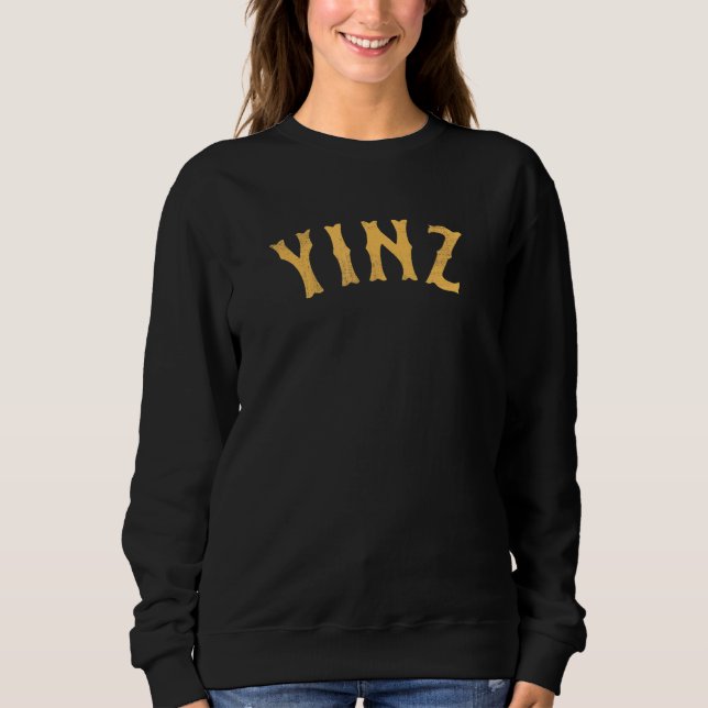 Funny Yinz Pittsburgh Pennsylvania Cool erschütter Sweatshirt (Vorderseite)