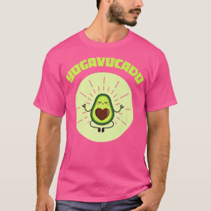 Funny Yoga Avocado Meditation Spaß Liebhaber T-Shirt
