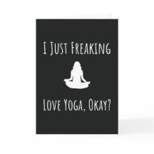Funny Yoga Cards Spaß