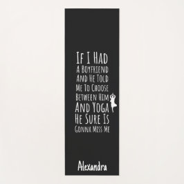 Funny Yoga Gifts For Her Girls Women Humor Joke Yogamatte