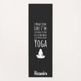 Funny Yoga Mats Exercise Stretch Relax Fitness Yogamatte