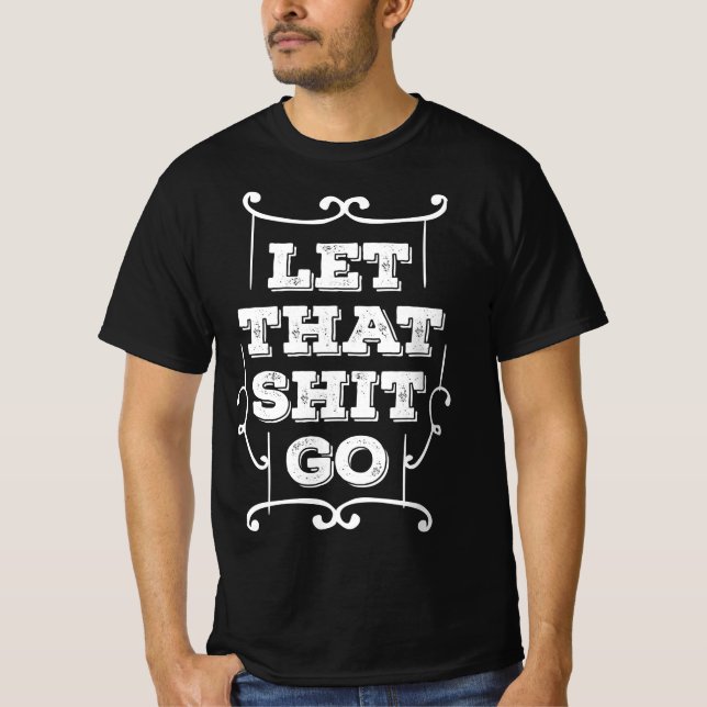 Funny Yoga Slogan and Trainingsoutfit T-Shirt (Vorderseite)
