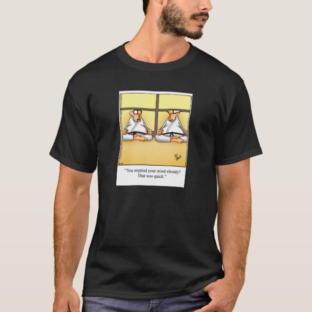 Funny Yoga Spaß Tee Shirt (Vorderseite)