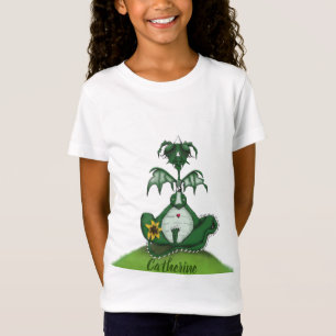 Funny Yogi Dragon Painting T-Shirt