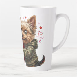 Funny Yorkie Valentine Mug | Adorable Yorkie Gift Milchtasse