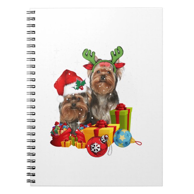 Funny Yorkshire Terrier Notizblock (Vorderseite)