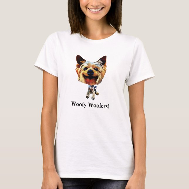 Funny Yorkshire Terrier Women's T - Shirt (Vorderseite)