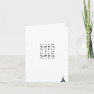 Funny You Can Do This Kids Birthday Party Einladung