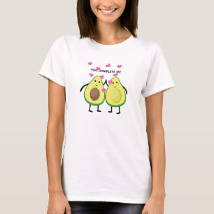 Funny You Complete Me Women's Avocado Niedlich Pri T-Shirt