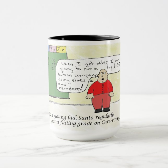 Funny Young Santa Tasse (Zentrum)