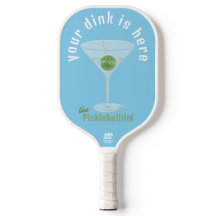 Funny Your Dink is Here Pickle Martini - Blau