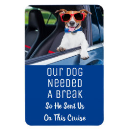 Funny Your Hund Foto Kabine Tür Kreuzfahrtschiff Magnet